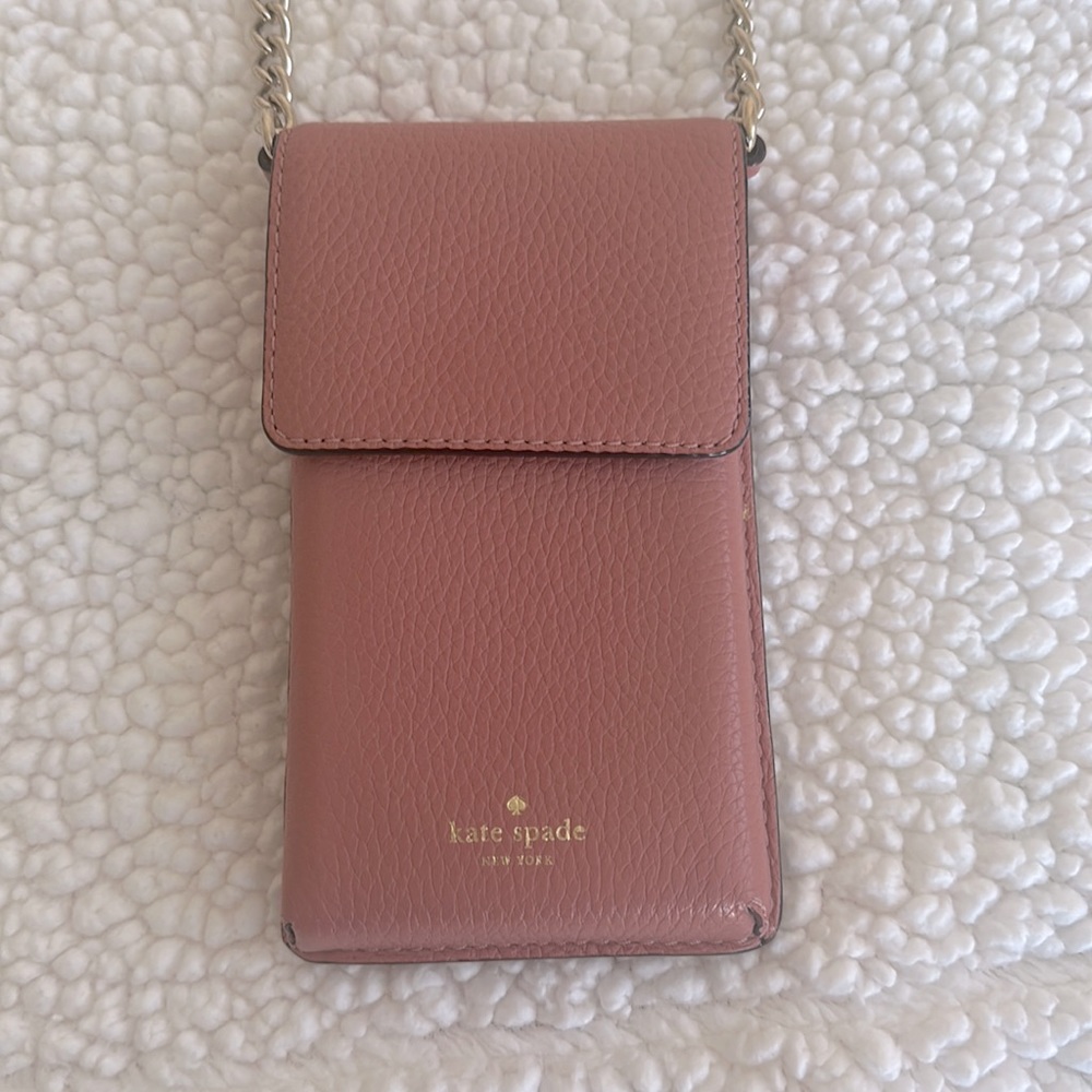 Kate Spade Phone Crossbody Purse.  Three card holders.  Excellent condition